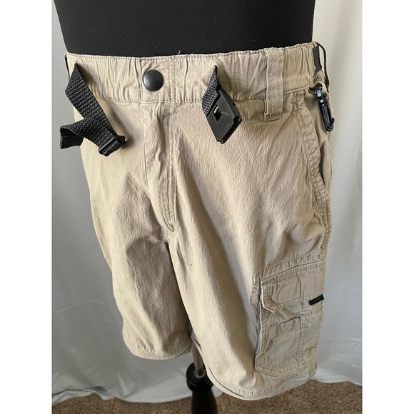 BC Clothing Khaki Cargo Shorts - Picture 3 of 11